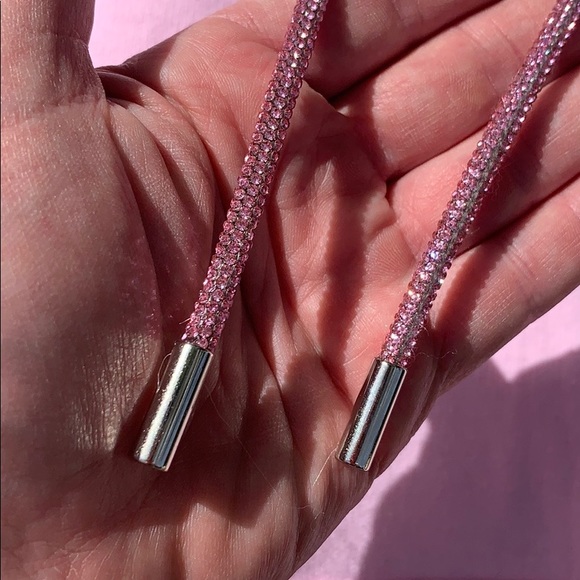 RHINESTONE HOODIE STRINGS 4 COLORS AVAIL - Picture 9 of 17
